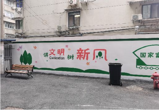 新郑社区墙绘